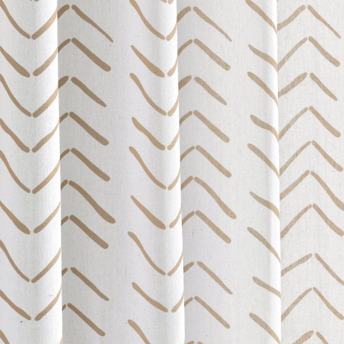 Hygge Modern Arrow Shower Curtain
