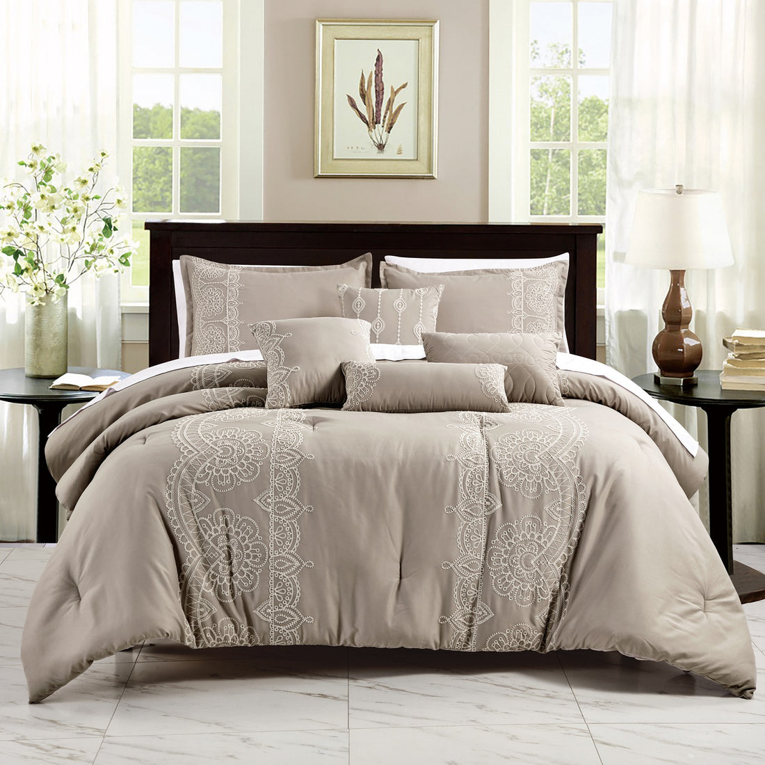 MARIE 7 Pc Comforter Set