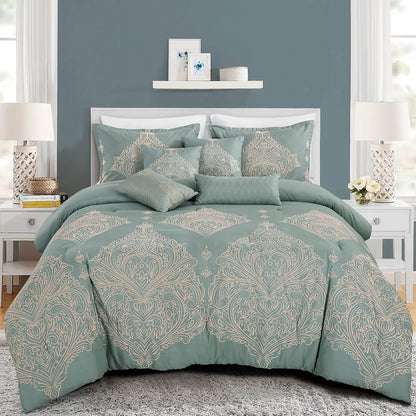 LYNSI 7 Pc Comforter Set