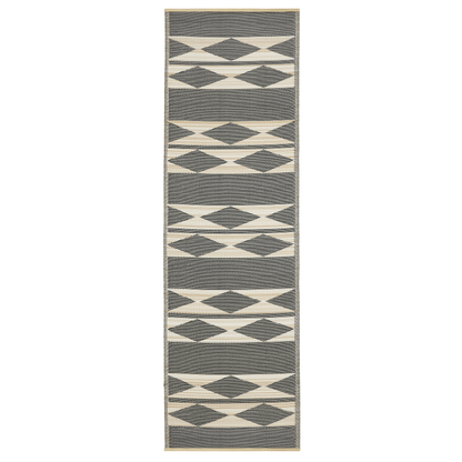 Cairo - Natural/Black Reversible Outdoor Rug