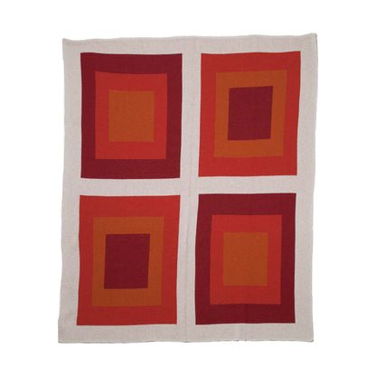 Bauhaus - Cotton Sustainable Knit Geometric Throw Blanket