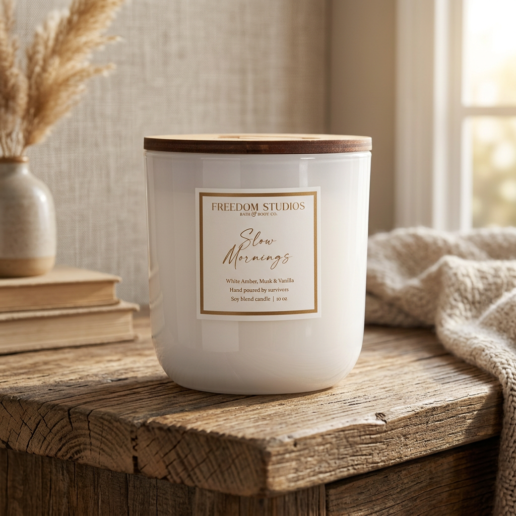 Slow Mornings 10 oz Candle