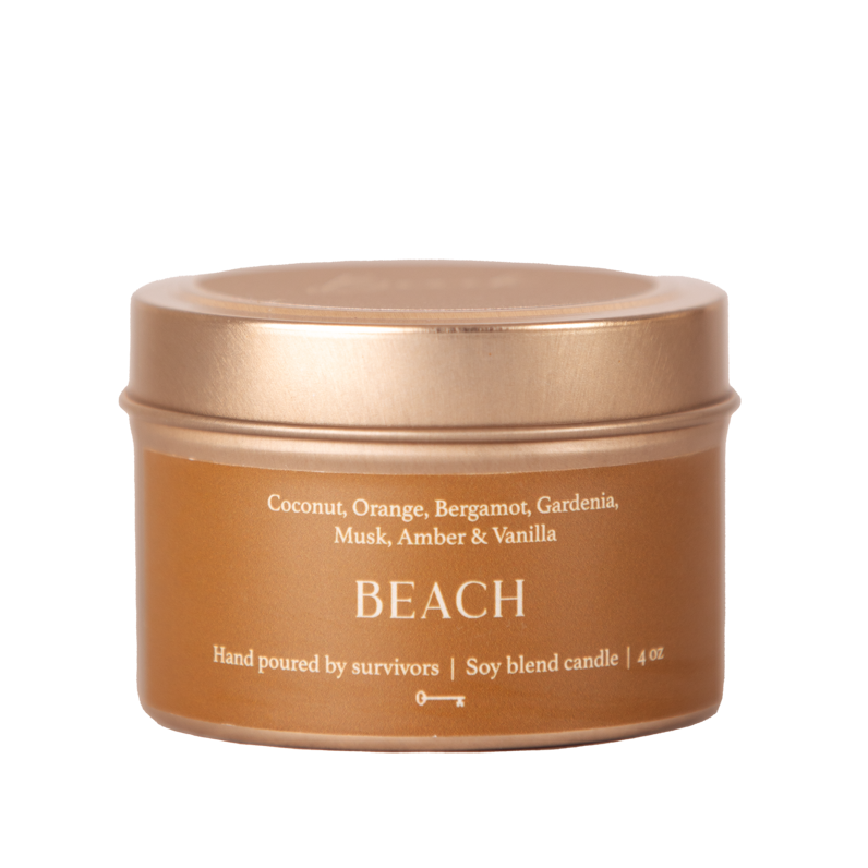 Beach 4 oz Candle