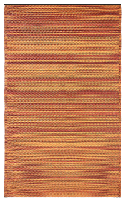 Cancun - Terracotta Outdoor Rug for Patio