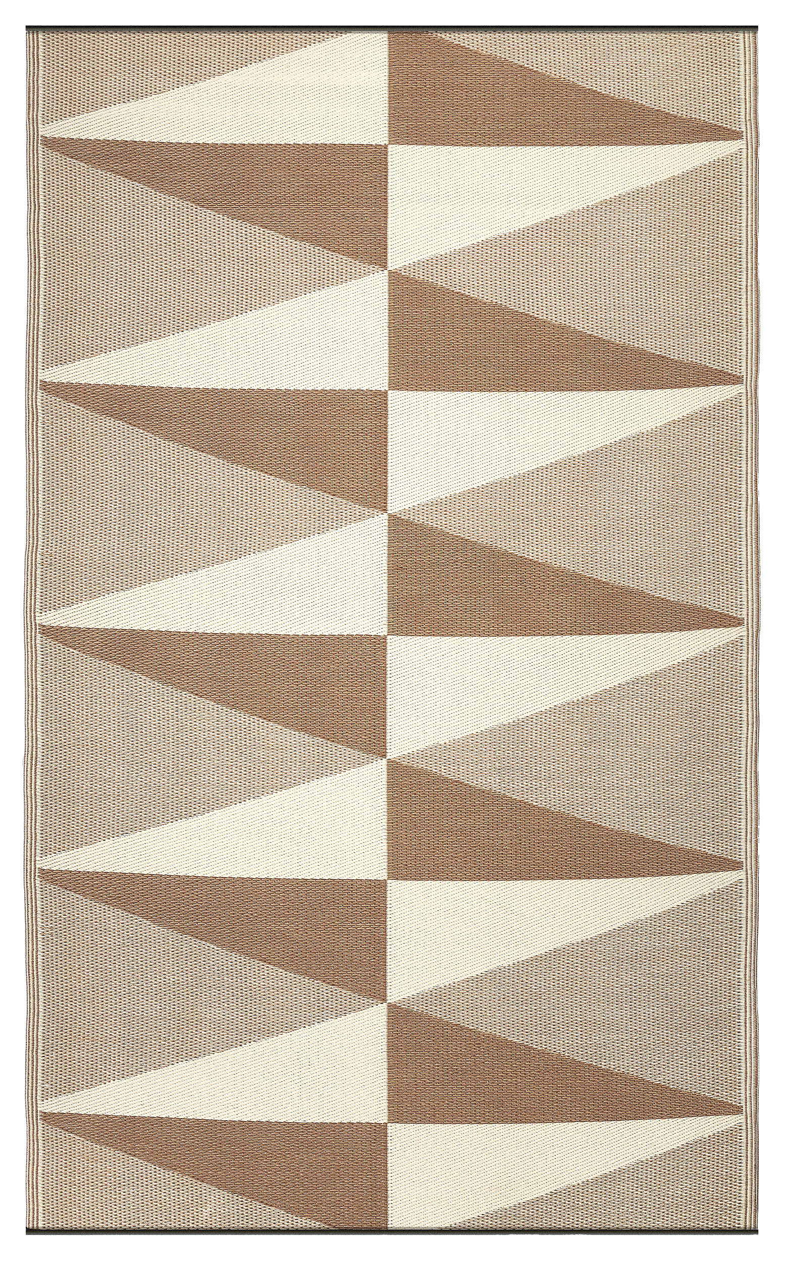 Tucson - Natural Modern Geometric Outdoor Rug for Patio