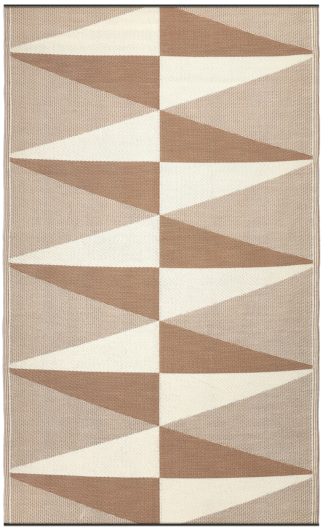 Tucson - Natural Modern Geometric Outdoor Rug for Patio