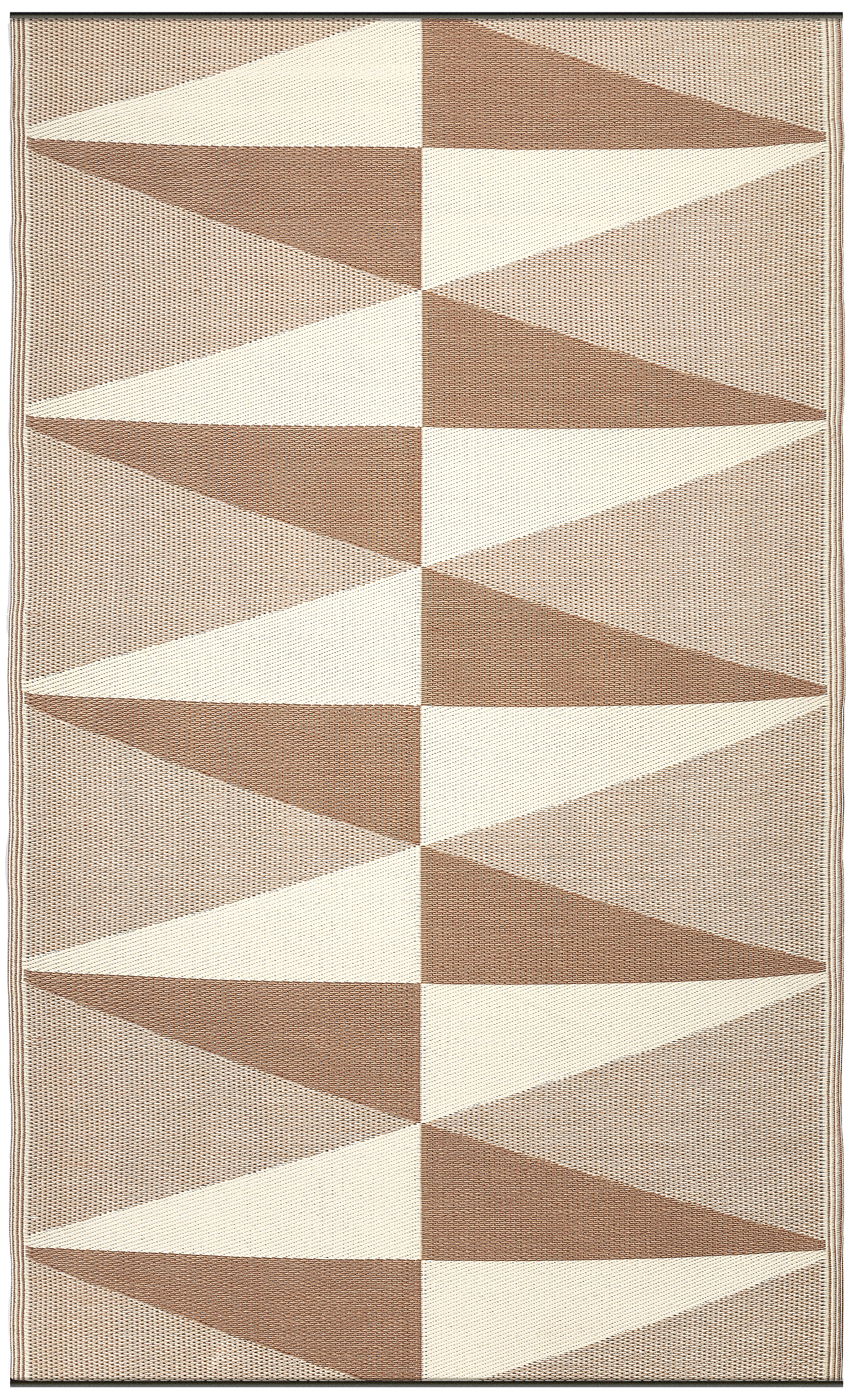 Tucson - Natural Modern Geometric Outdoor Rug for Patio