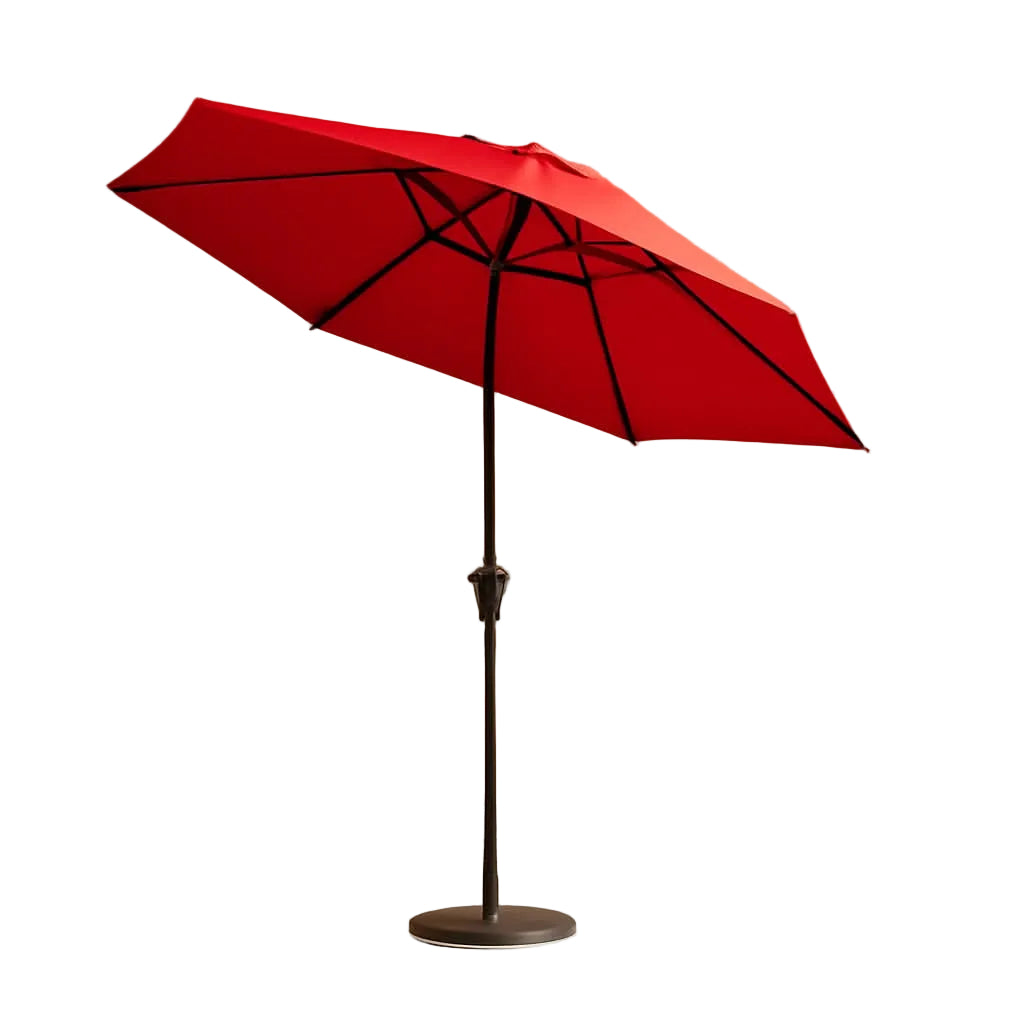 9 Foot Patio Umbrella - Red
