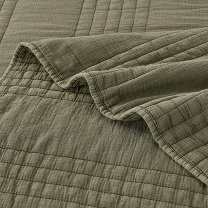 Stonewashed Cotton Quilt Sets