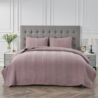 Stonewashed Cotton Quilt Sets