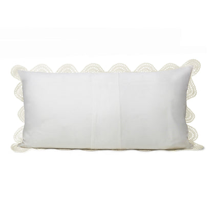 Hand Made Crochet Cotton Pillow Sham Pairs