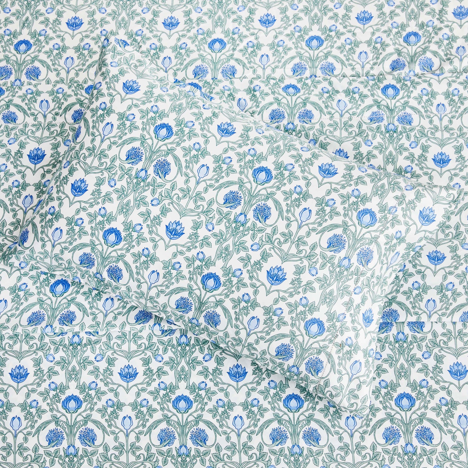 Arts &amp; Crafts Floral Printed Pillowcase Pair