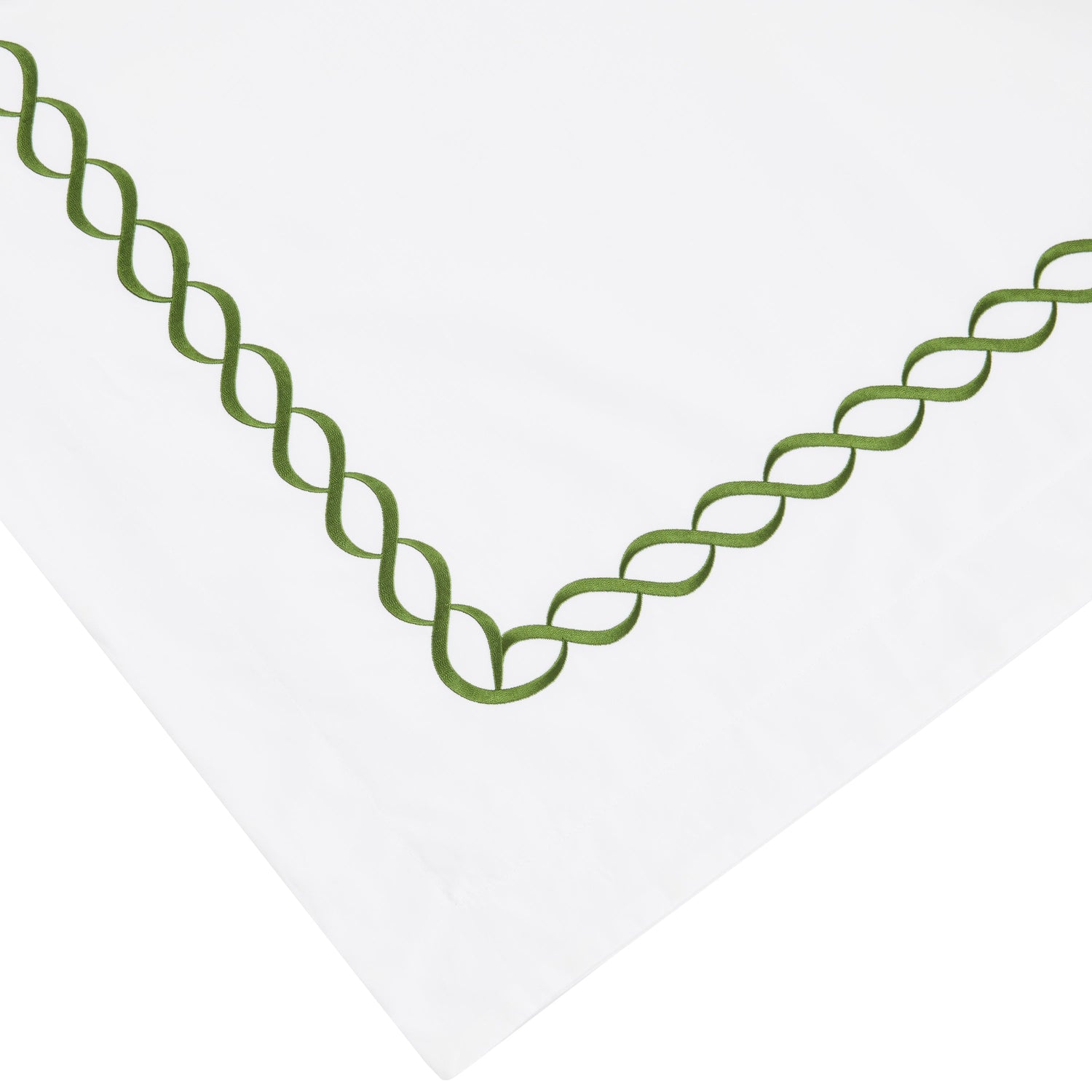 600 Thread Count Rope Embroidered Euro Sham Pairs