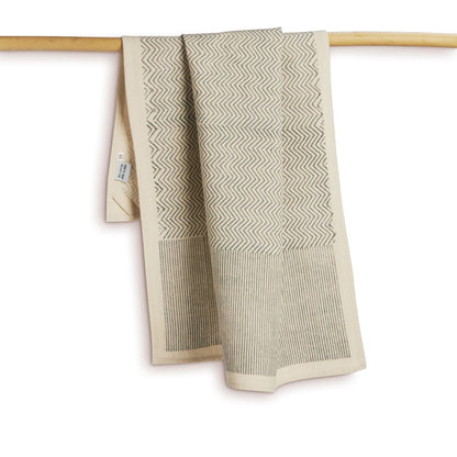 Hand Block Printed Kitchen Towels - Set of 2