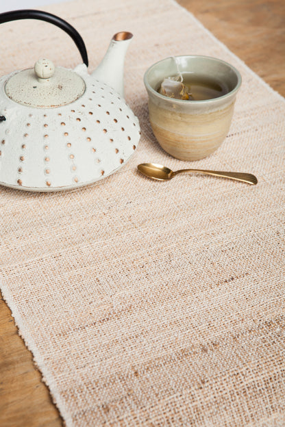 Handwoven Banana Fiber Table Runner - 4 Styles