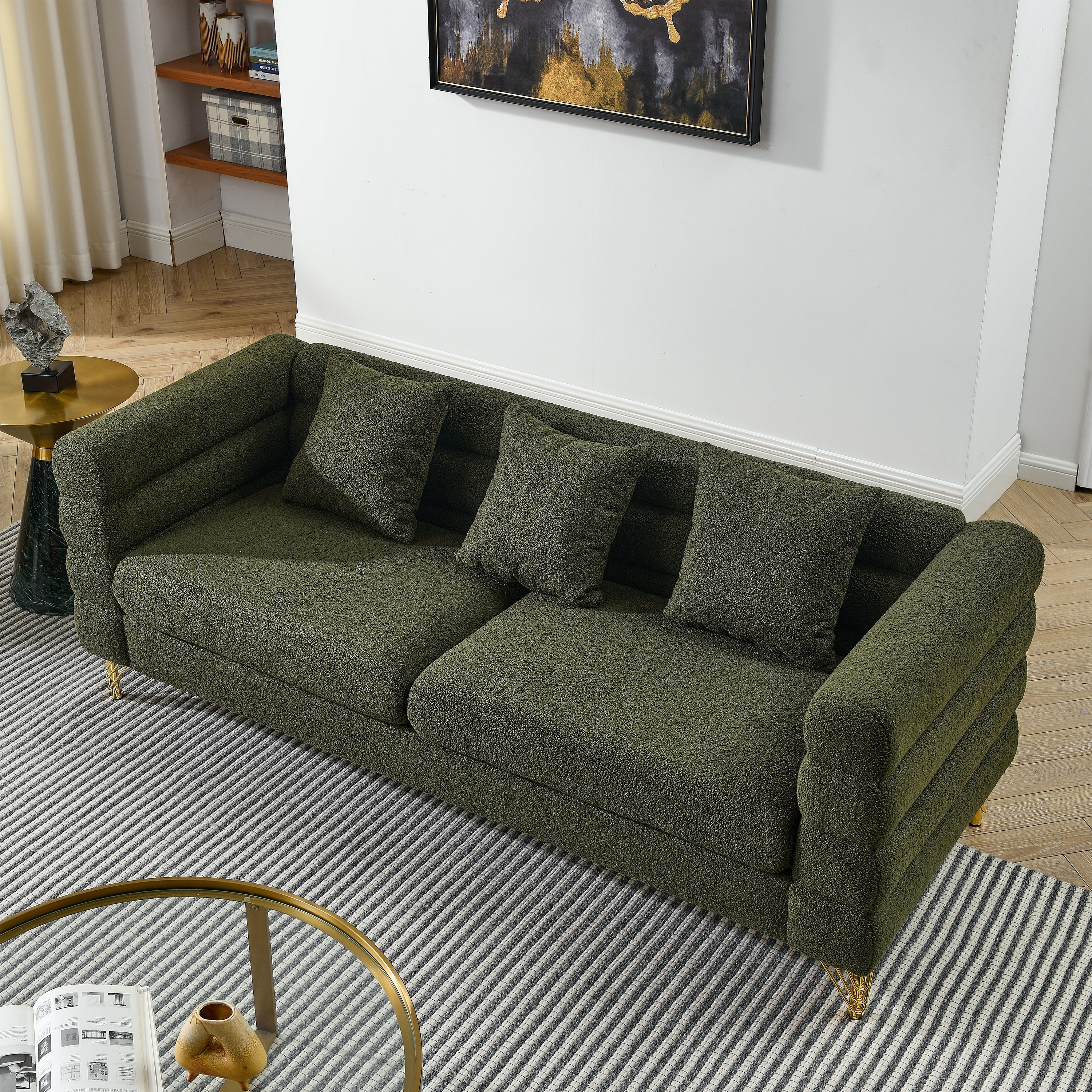 Green Teddy Sofa