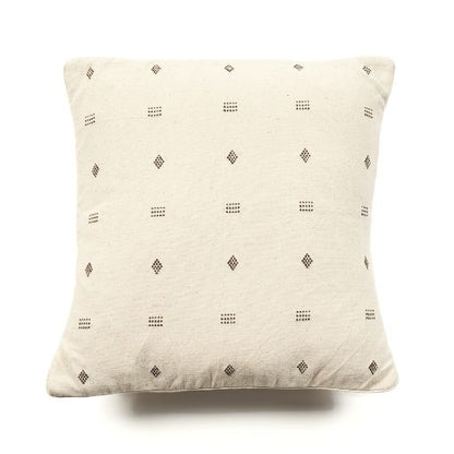 Nira Ochre Hand Spun Organic Cotton Handloom Pillow