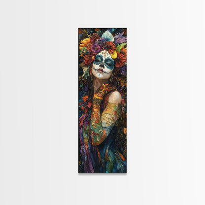 Chicano Art - Day Of The Dead Canvas Print