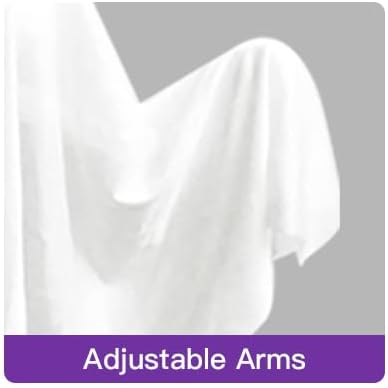 4 Pack Halloween Hanging Ghosts - 27.5 inch