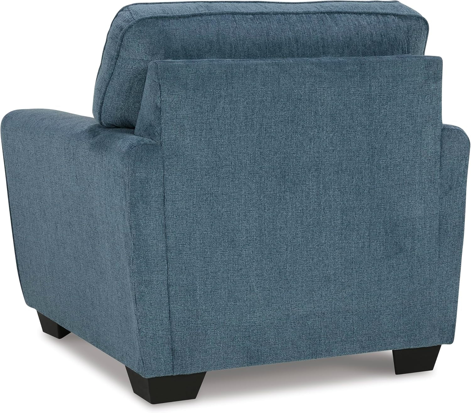 Upholstered Accent Chair In Sky Blue