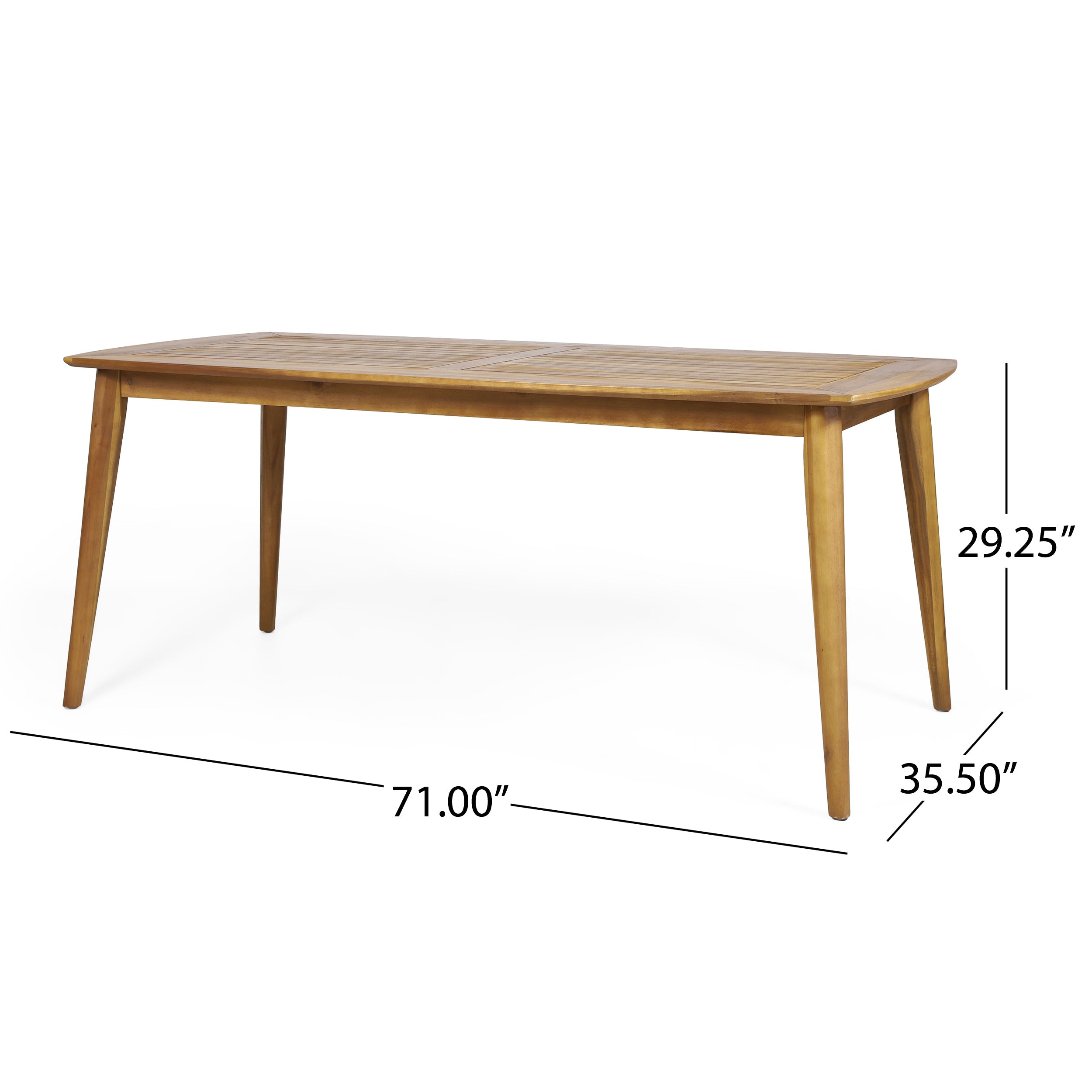 Outdoor Acacia Wood Dining Table