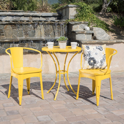 COLMAR 3 PC METAL BISTRO SET