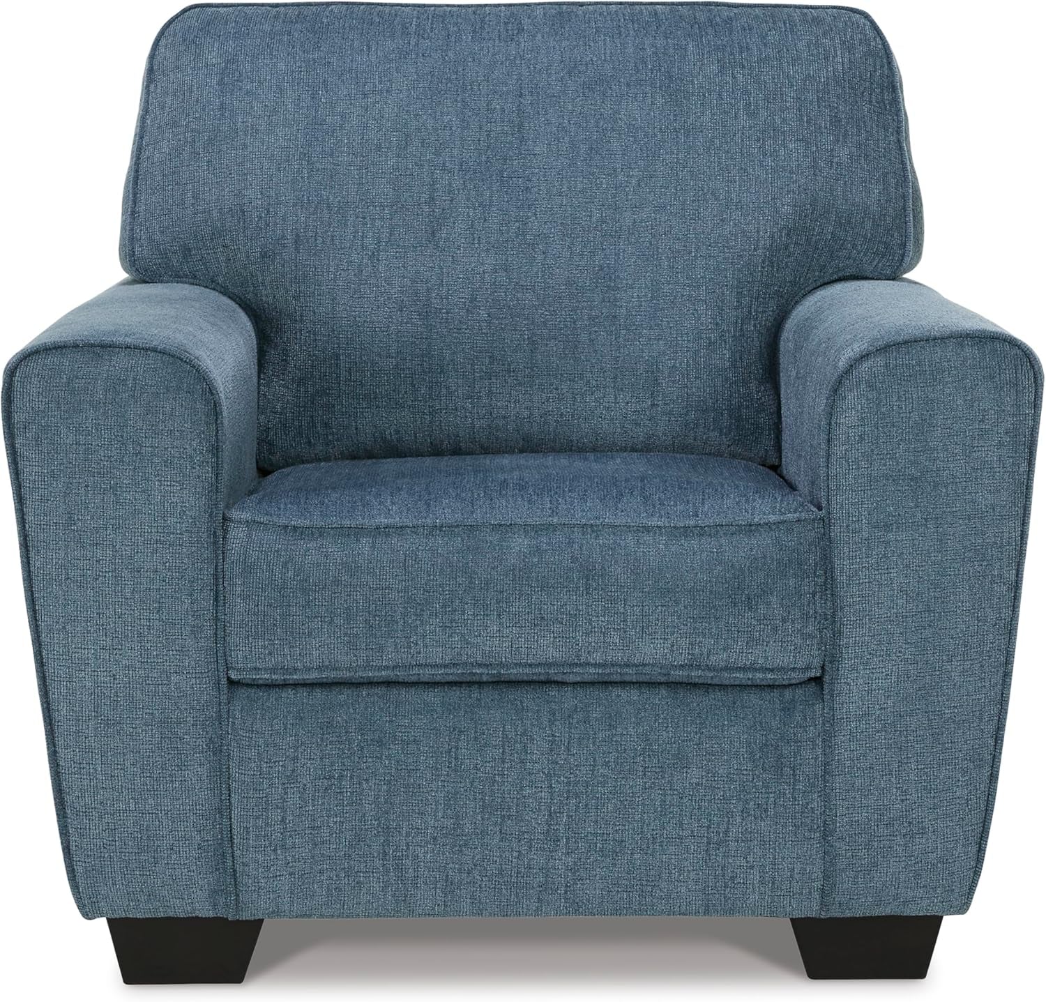 Upholstered Accent Chair In Sky Blue