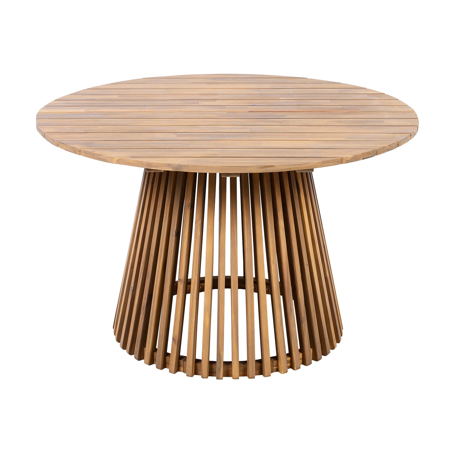 Outdoor Acacia Wood Patio Dining Table - 47.25"