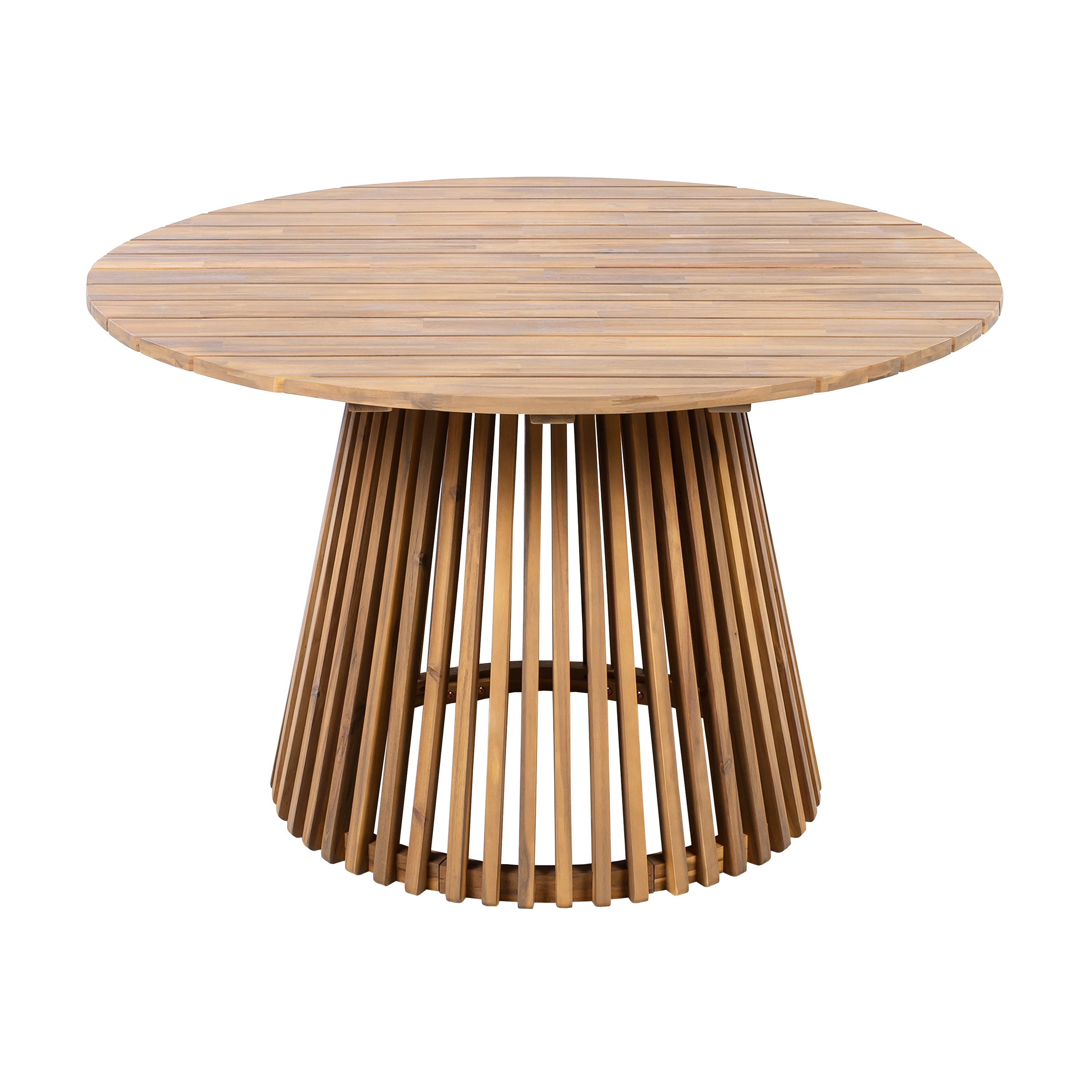 Outdoor Acacia Wood Patio Dining Table - 47.25"