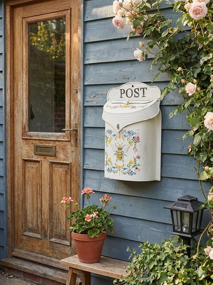 Vintage Farmhouse Wall Mounted Mailboxes - 6 Styles