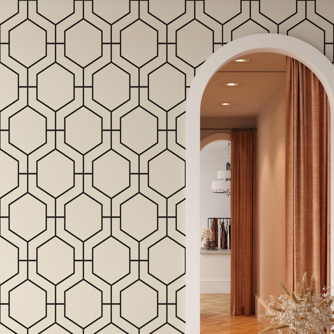 Modern Love Affair Wallpaper