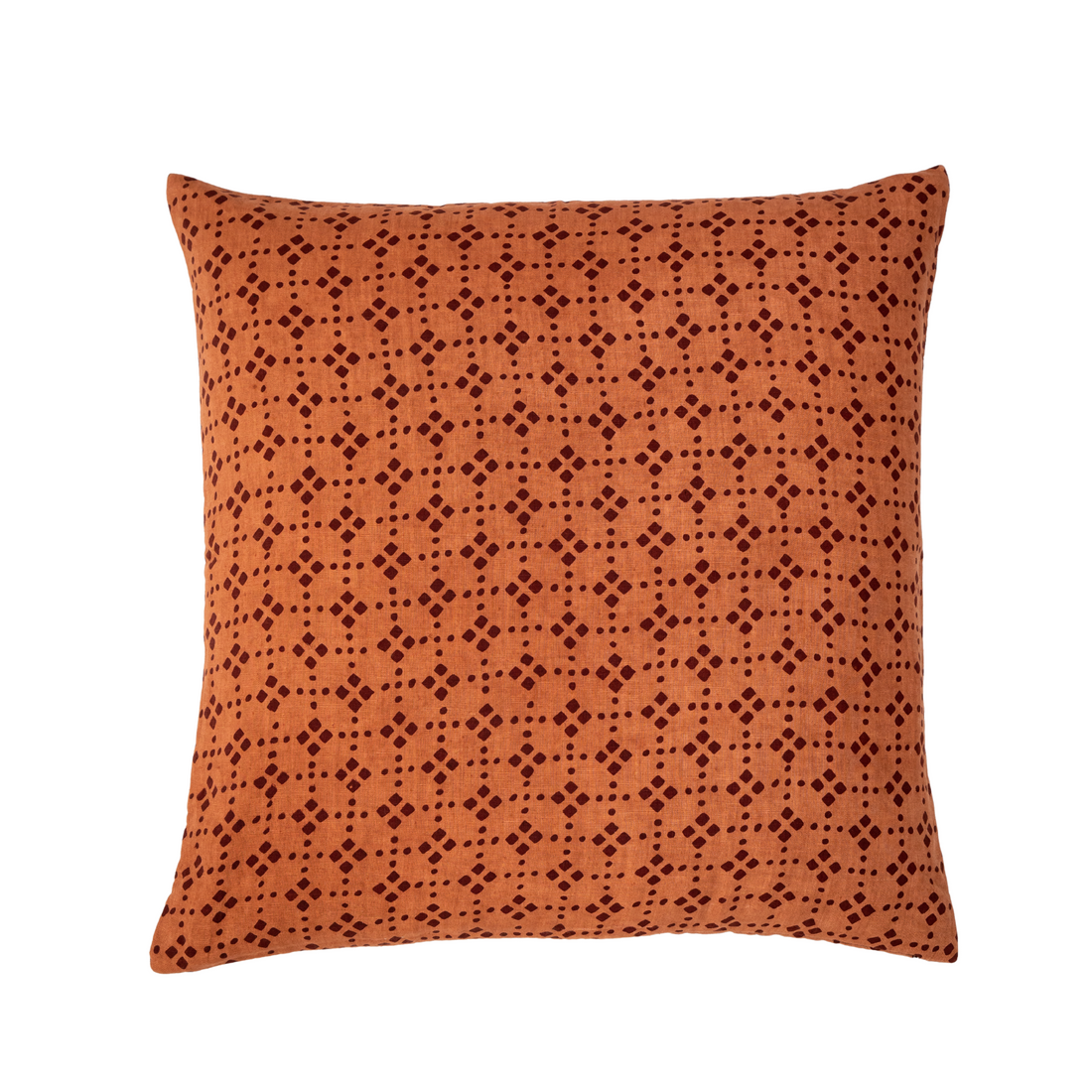 Anjali Dots Cinnamon/Brown Decorative Pillow Cover