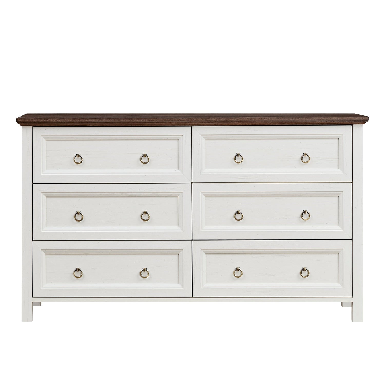 Farmhouse 6 Drawer Dresser