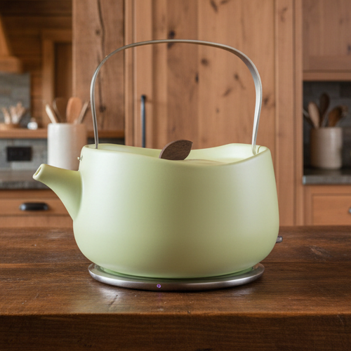 Leiph Self-heating Teapot Set - Verde Green (SD)