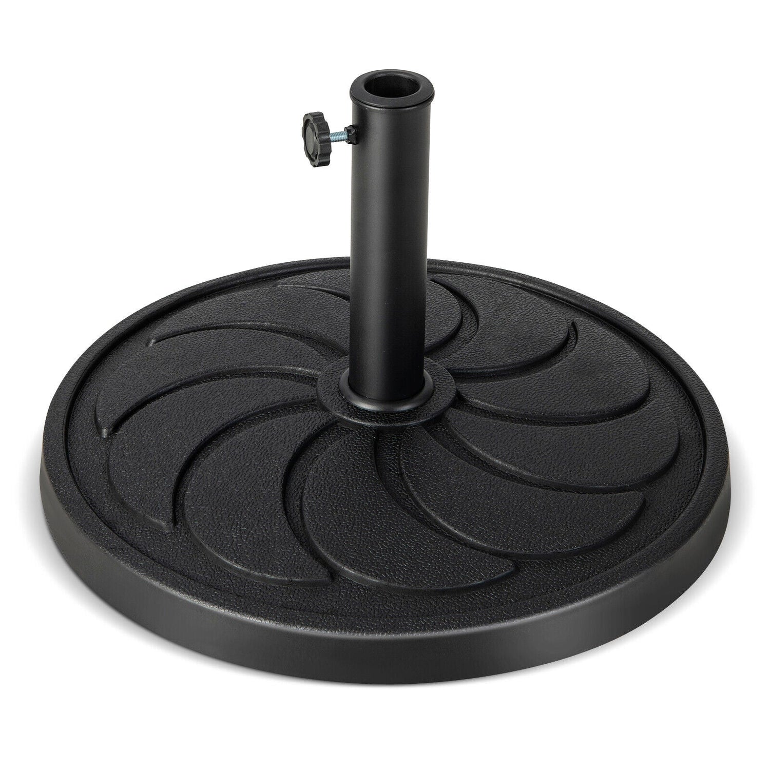 Heavy Duty Round Outdoor Umbrella Base - 40lb