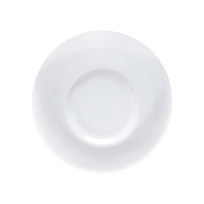Set of 6 Round Melamine Bowls - White, 8 oz