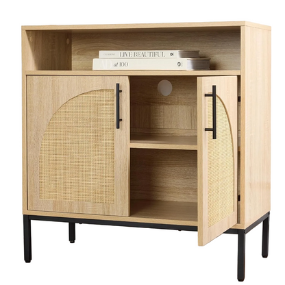 Rattan Sideboard Buffet Cabinet