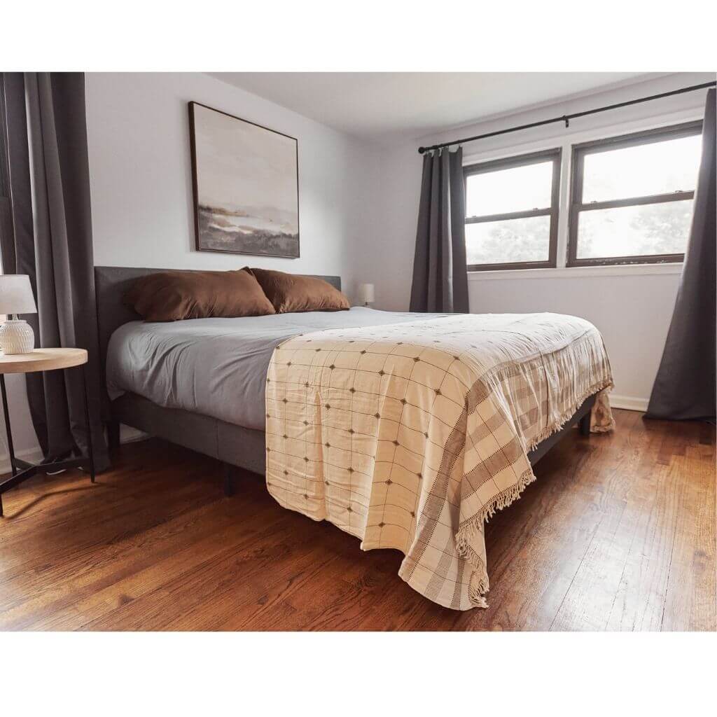 Handwoven Organic Cotton Bedspread - King Size