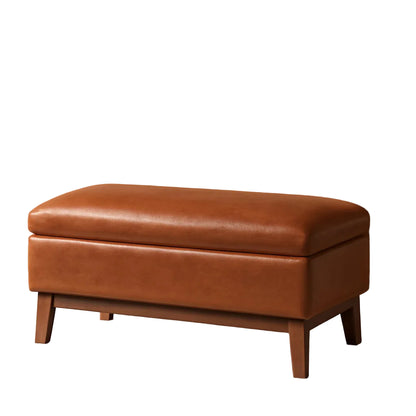 Mid Century Modern Storage Ottoman