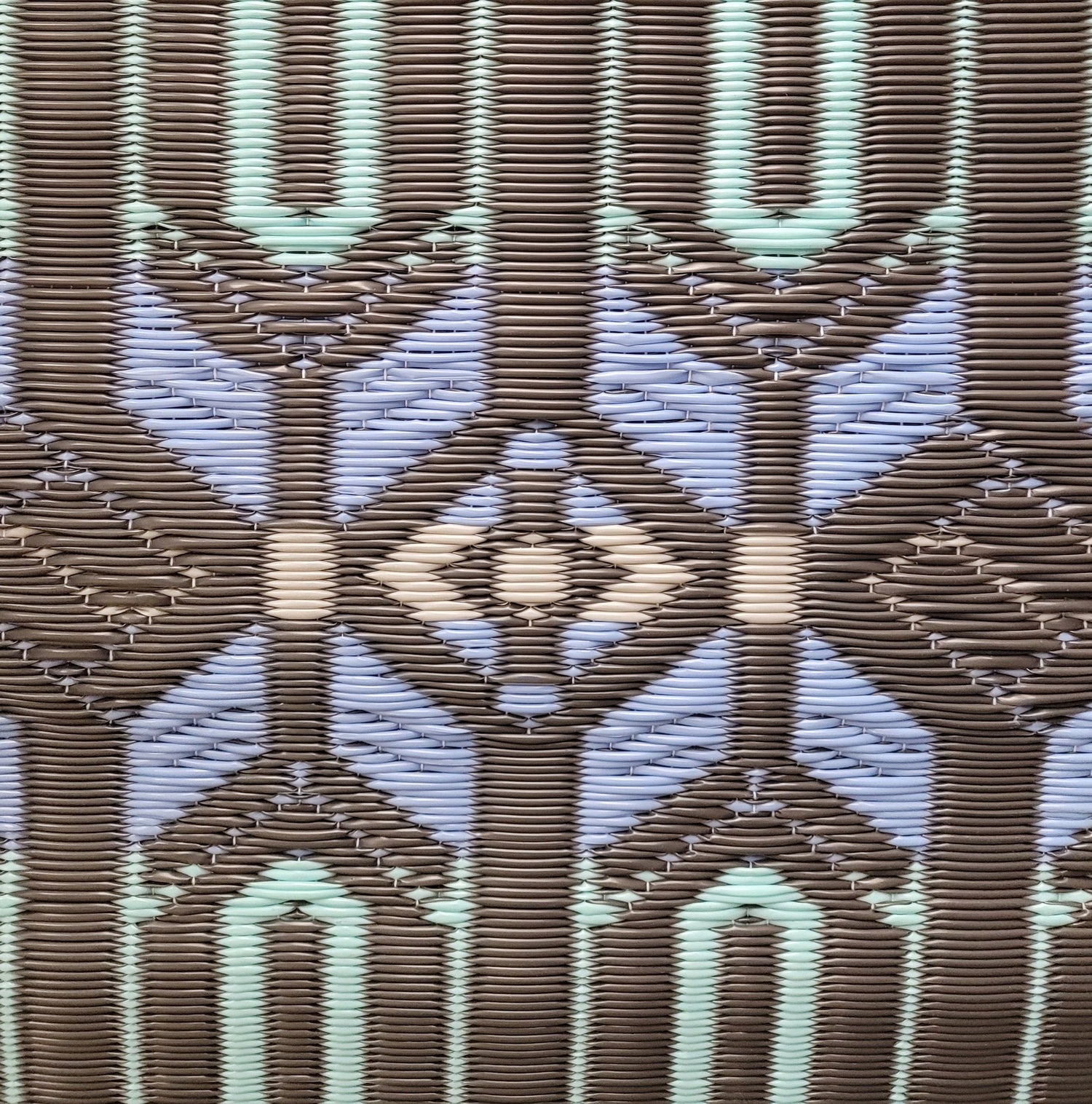 Moroccan Periwinkle Reversible Outdoor Mat