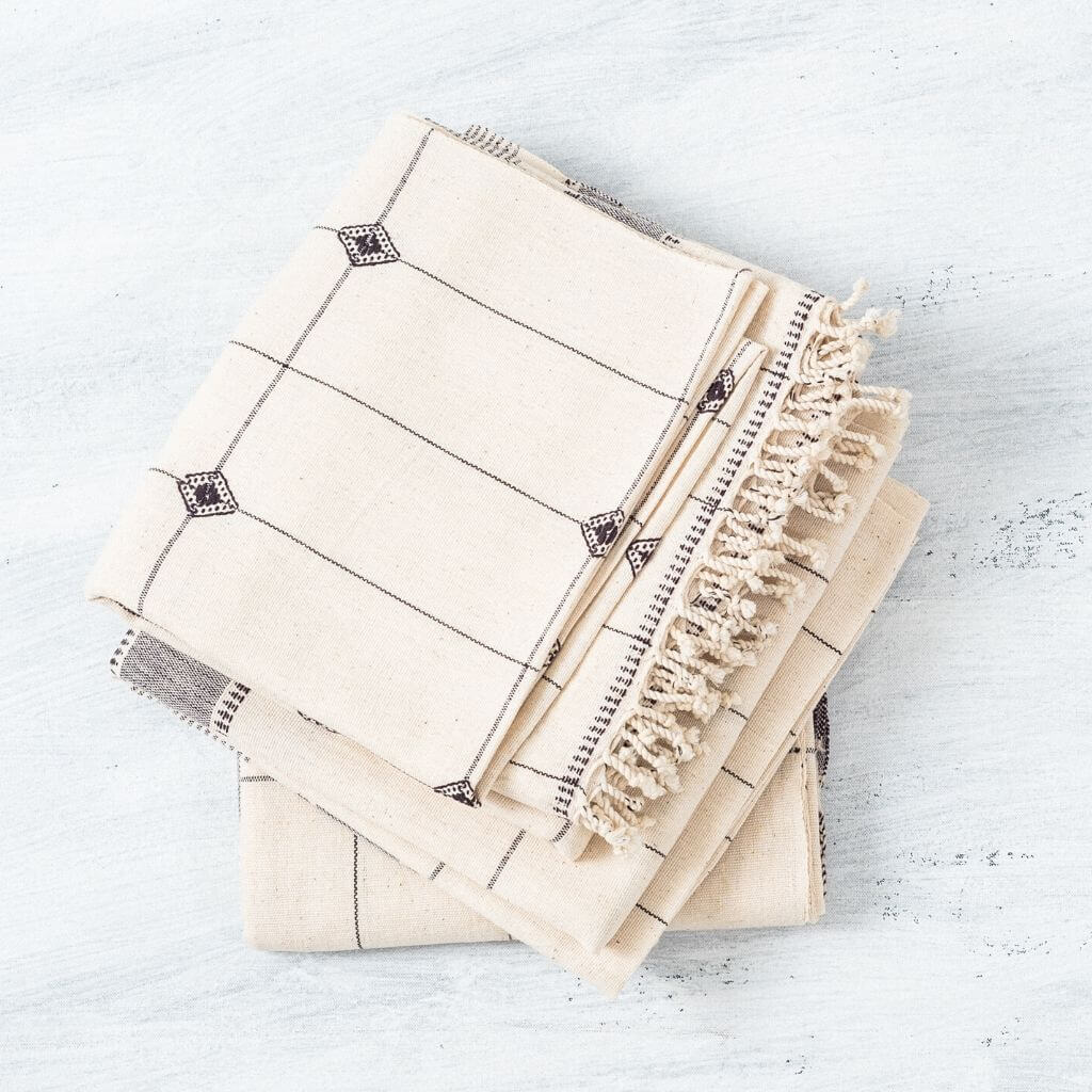 Handwoven Organic Cotton Bedspread - King Size