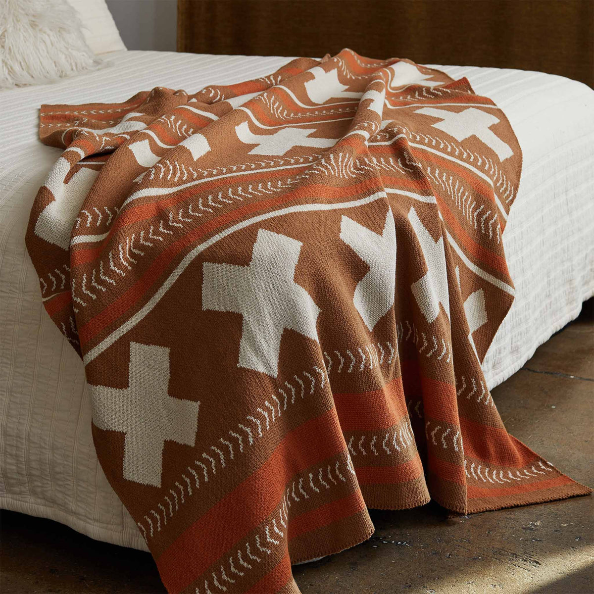 Mesa - Cotton Sustainable Knit Throw Blanket
