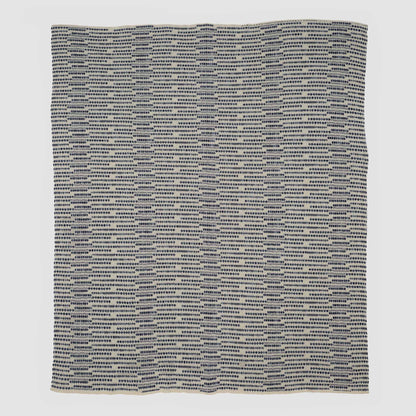 Sand Stone - Cotton Sustainable Knit Striped Throw Blanket