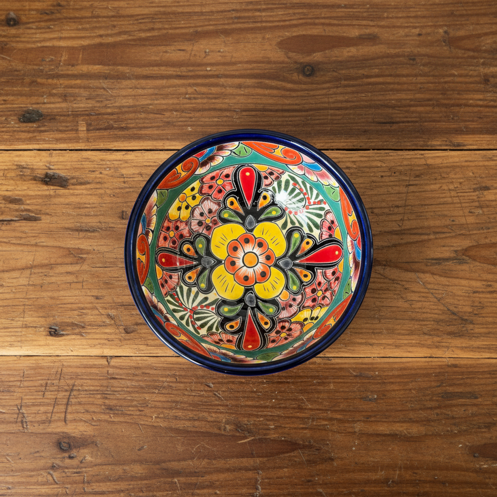 5" Colorful Talavera Ceramic Bowl | Mexican Dinnerware