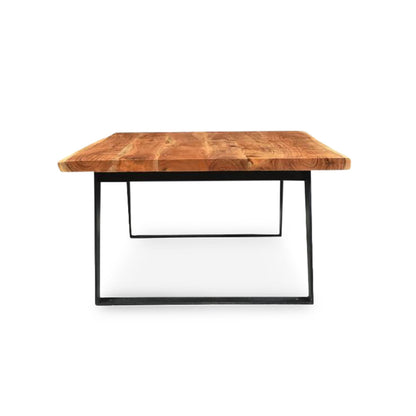 Timbergirl Solid Wood Live Edge Coffee Table