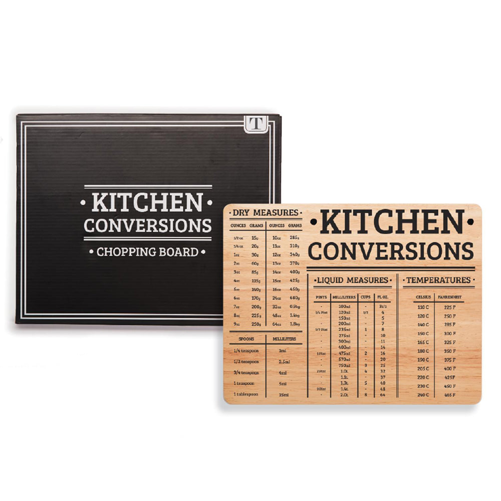 Bamboo Conversions Chart | 12.75x10"