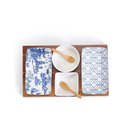 Chinoiserie Tapas 7 Piece Serving Set