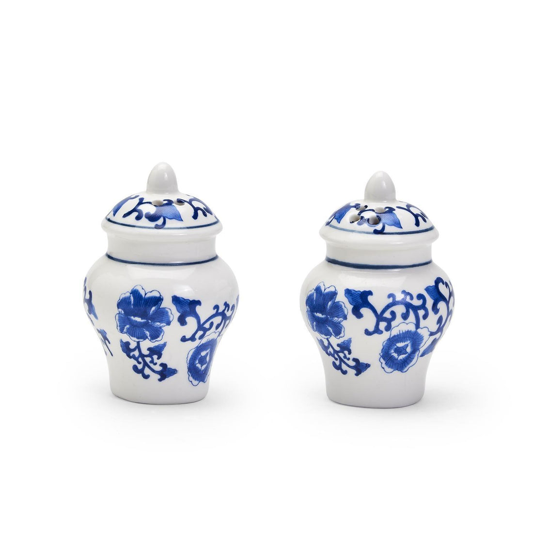 Blue and White Mini Ginger Jar Shakers