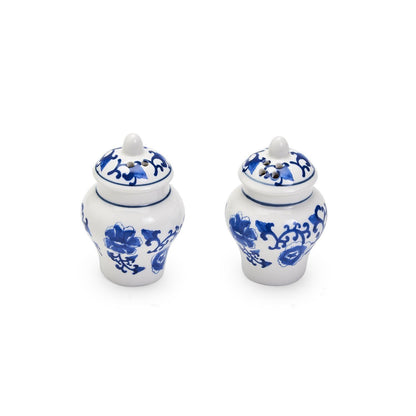 Blue and White Mini Ginger Jar Shakers