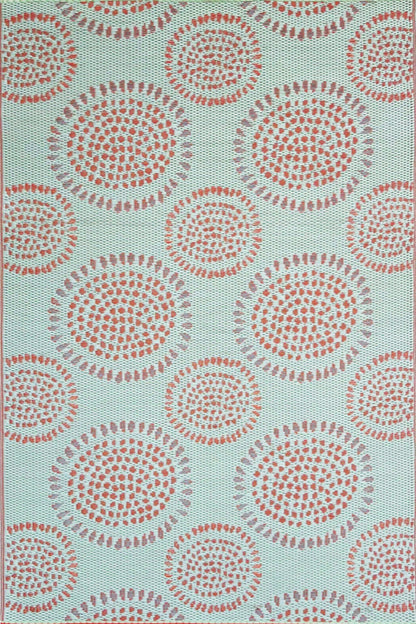 Molly Salmon Ginko Outdoot Mat